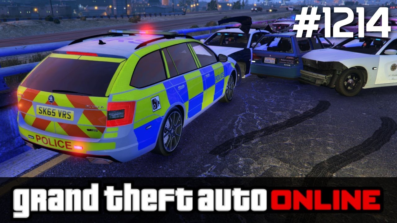 GTA 5 PC Online Po Polsku [#1214] Złap mnie jeśli potrafisz - Busted /z Bertbert