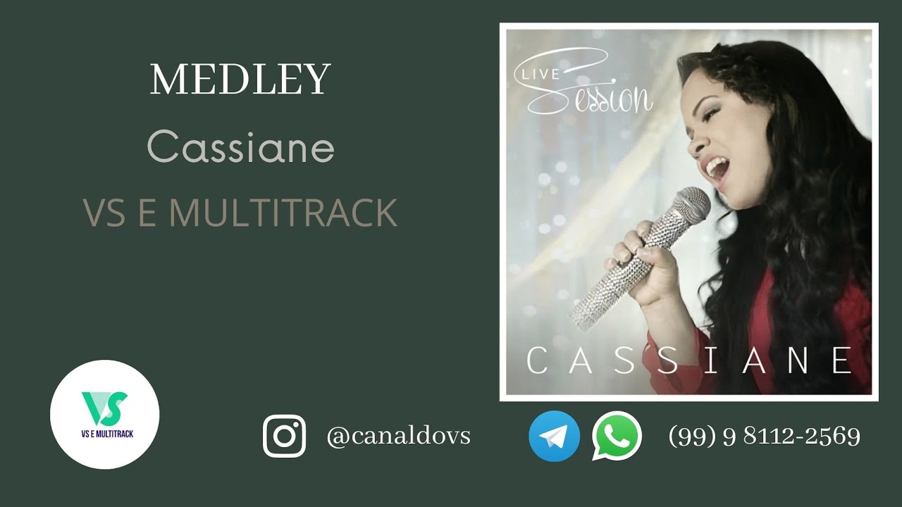 Cassiane - Medley - (VS e MULTITRACK)