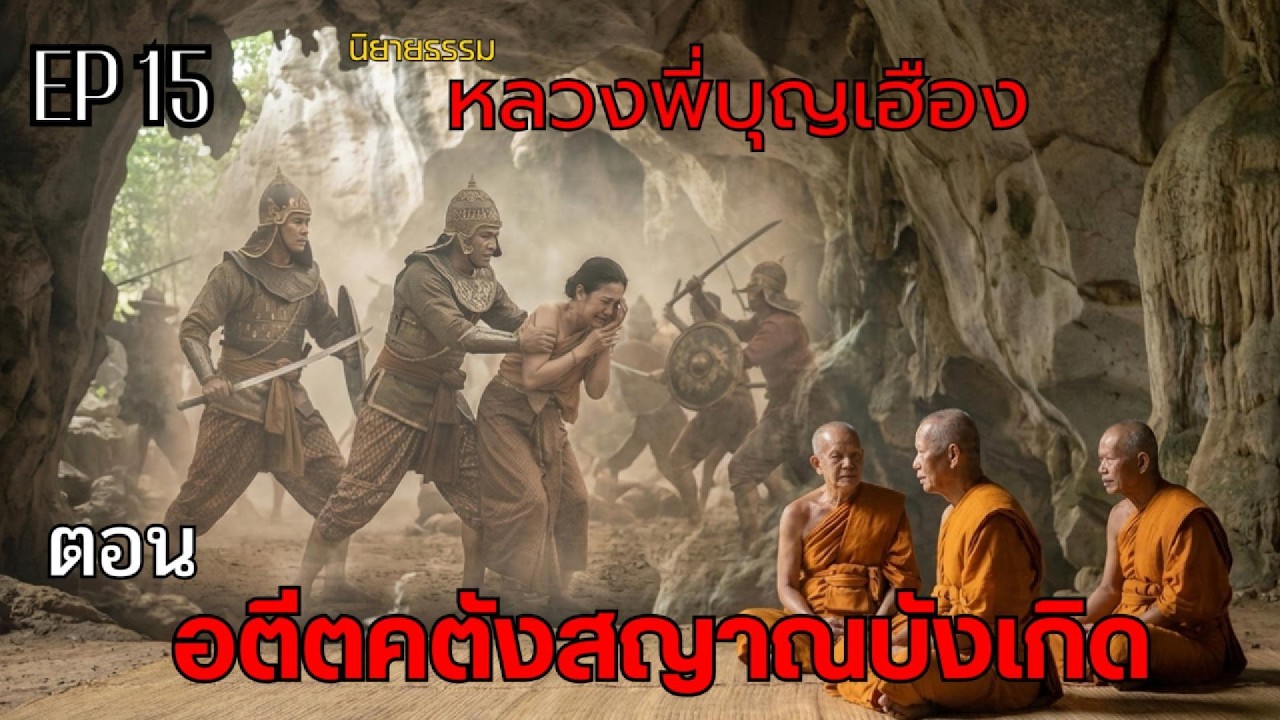 นิยายธรรม เรื่อง :  หลวงพี่บุญเฮือง  ตอนนที่ 15 อตีตคตังสญาณบังเกิด