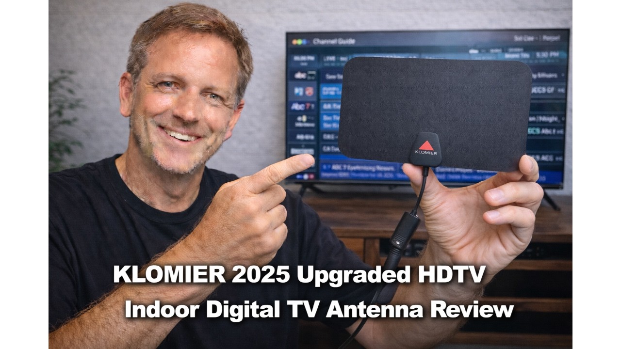 📡 Обзор модернизированной внутренней цифровой HDTV-антенны KLOMIER 2025 &ndash; стоит ли её покупать? 📡