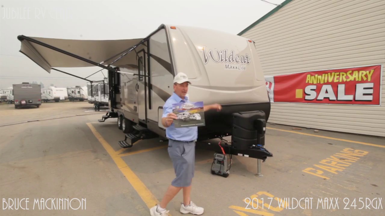 2017 Wildcat Maxx 245RGX full walkthrough with Bruce MacKinnon - Jubilee RV Centre