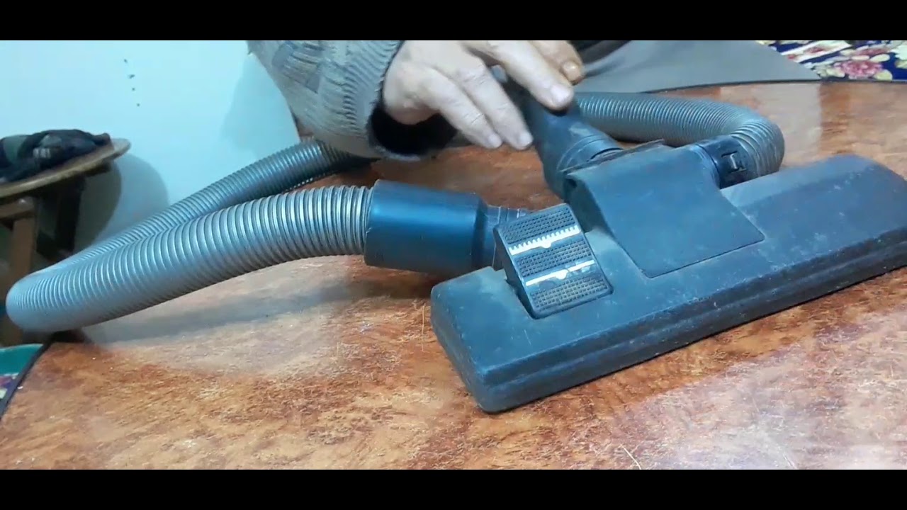 خرطوم المكنسه الكهربائيه فك وتركيب