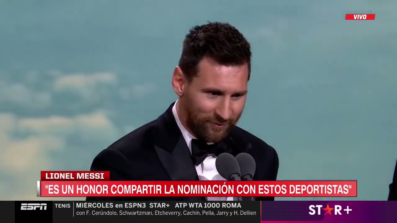 Laureus 2023 para Messi y las emotivas palabras de Hugo Porta.