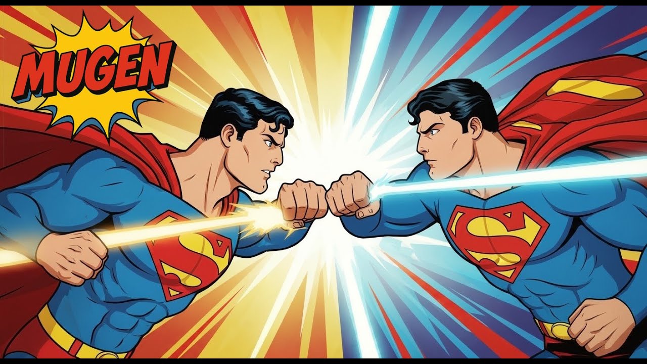 Mugen : Dc Comics : Superman Kal-el Vs Superman Reeve (Request)