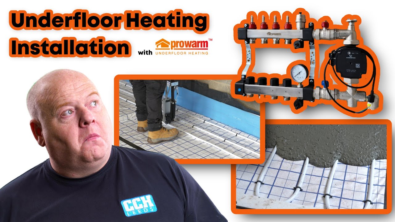Монтаж теплого пола с помощью системы ProWarm In-Screed Wet