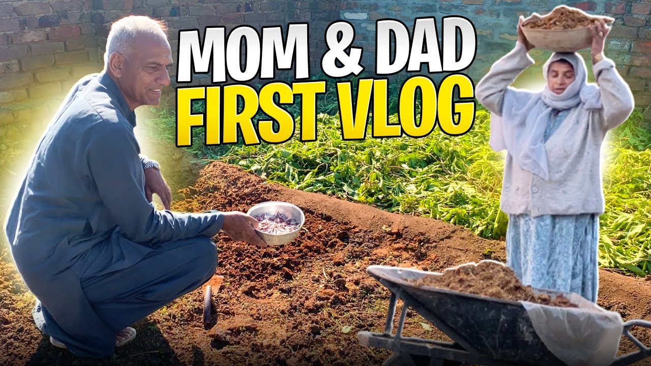 Humare Ami Abu Ka Pehla Vlog Ae Geya 🥰 || Idrees Azam Mom and Dad Creat A New YouTube Channel 😍😍