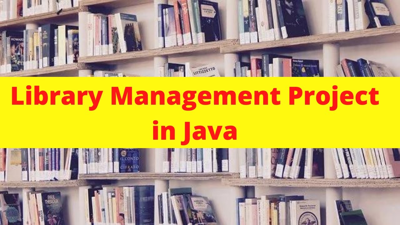 Library Management System Project in Java | Book Management application in Java | #javaprojects