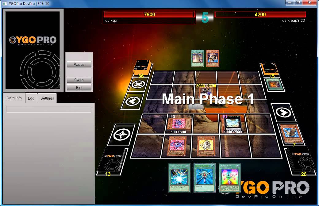 YGO Pro / Dev Pro Crystal Beast Replays 3