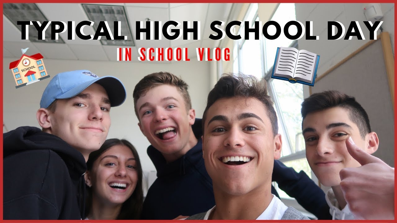 A DAY IN HIGH SCHOOL (IN SCHOOL VLOG)