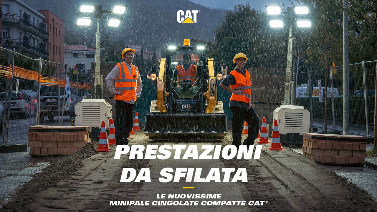 Minipale Cingolate Compatte Cat® Next Gen | Prestazioni da sfilata