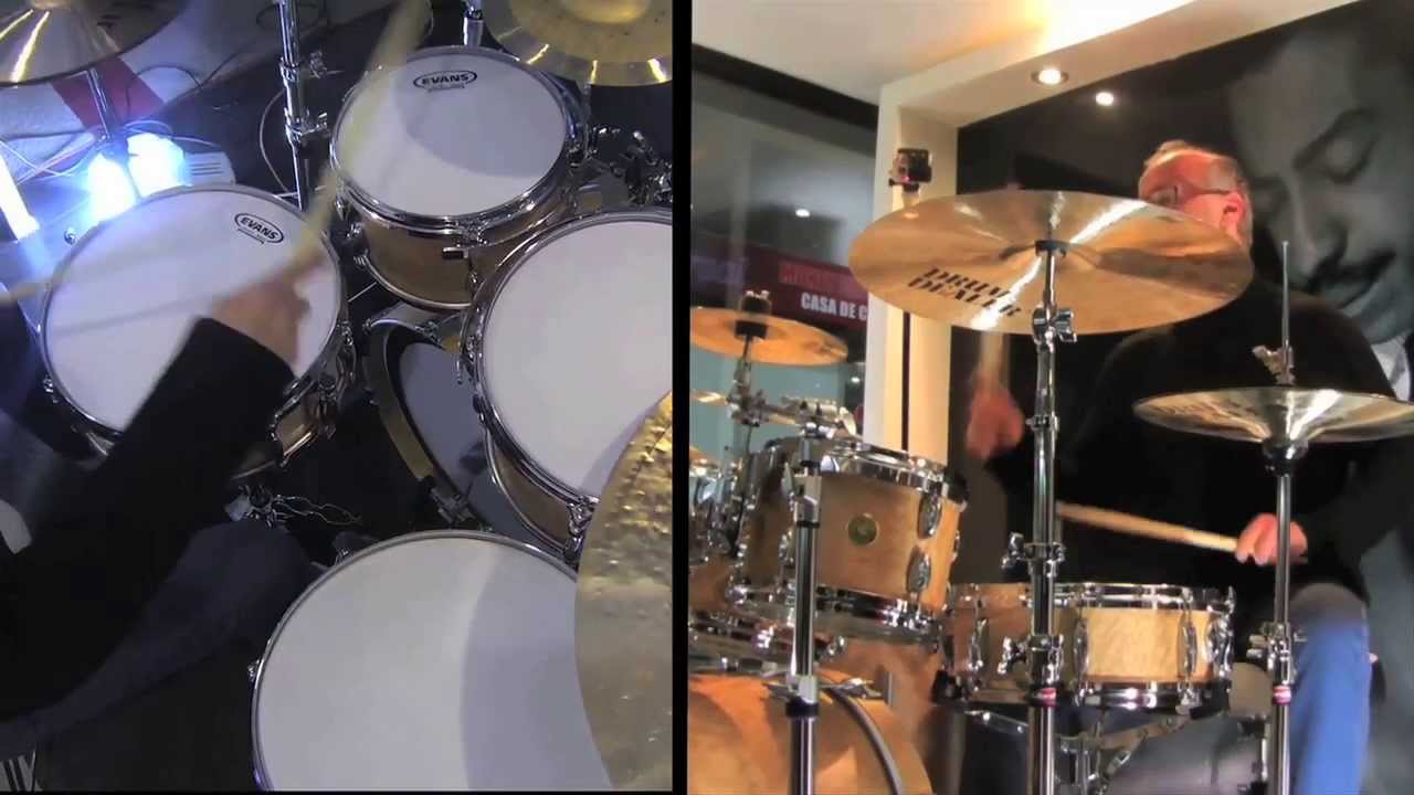 Gretsch Usa Custom 130th Anniversary Birdseye con Juan Pablo Bosco en Drumdealer