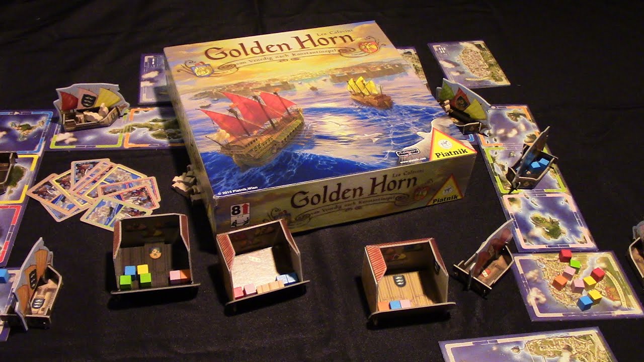 Jeremy Reviews It... -  Golden Horn (2013) Board Game Review