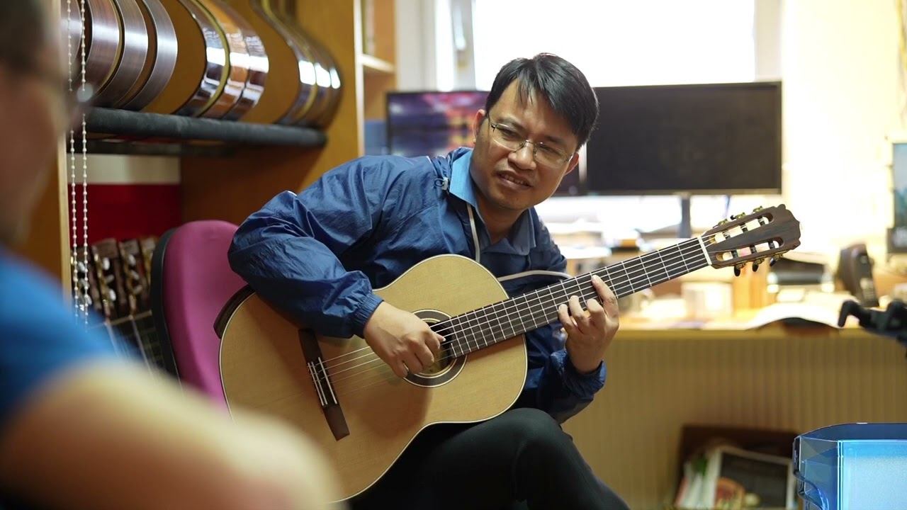 Thăm xưởng guitar Hanika phần 2 | Âm thanh các cây đàn