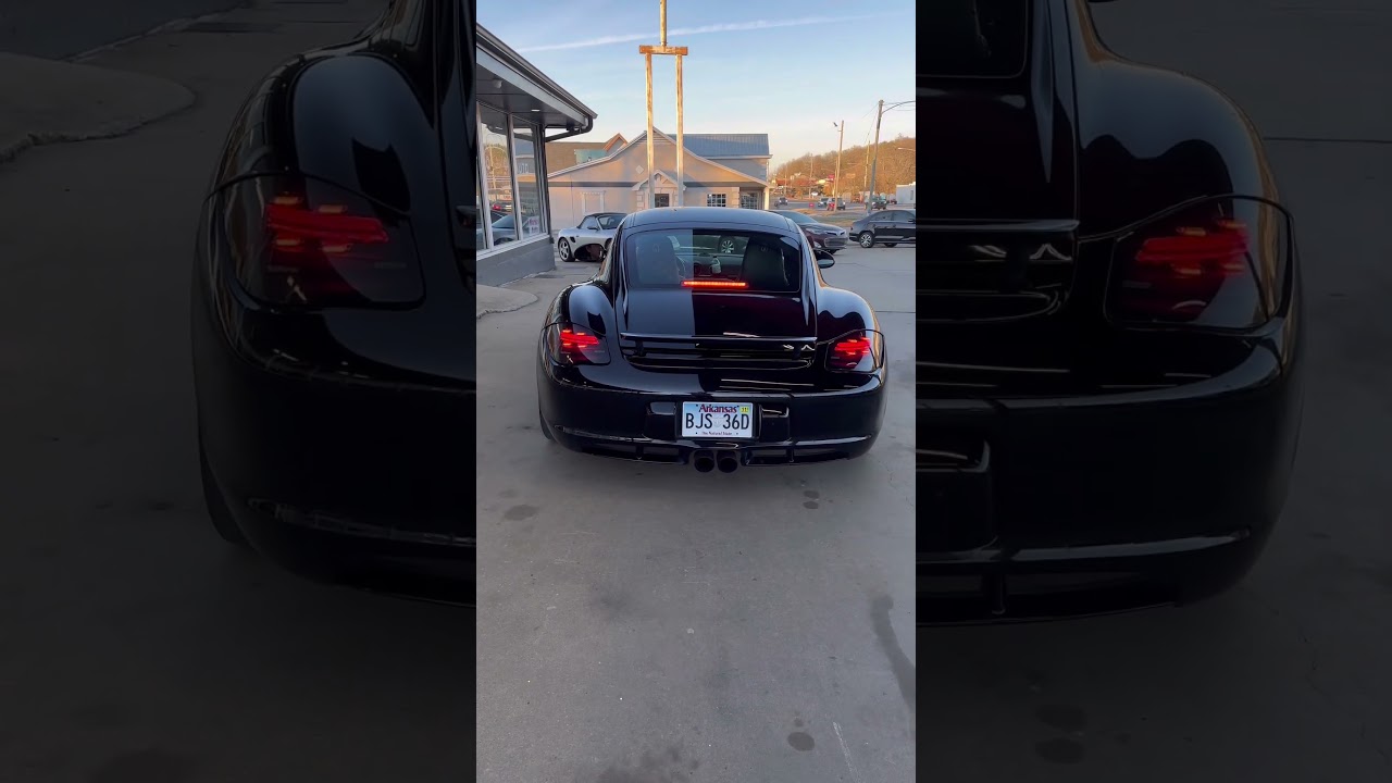Cayman S LOUD Exhaust sound 987.2