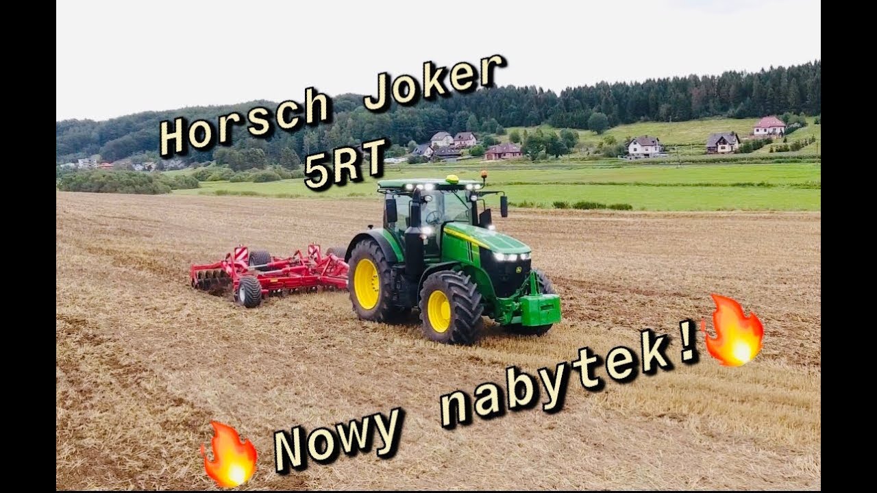☆NOWY NABYTEK 2019 ☆ Horsch Joker 5RT & John Deere 7230R
