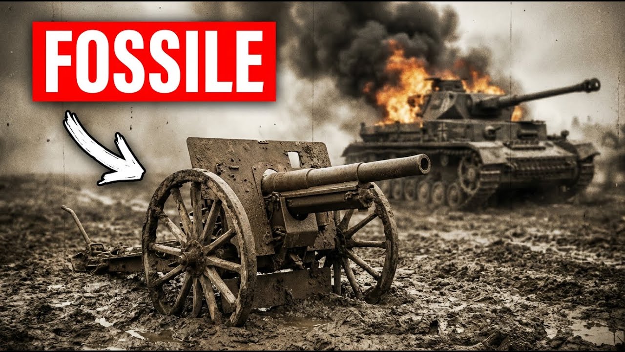 Le "ridicule" canon français qui terrorisait les Panzers de Rommel