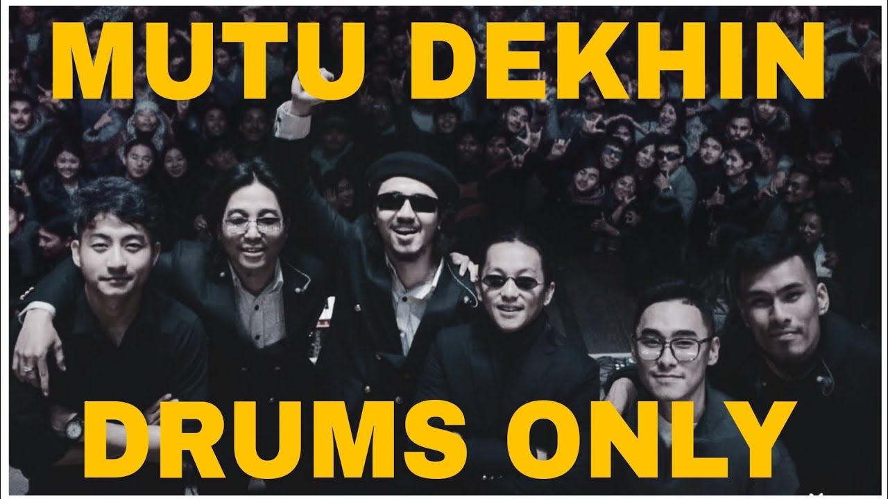 MUTU DEKHIN - JOHN & THE LOCALS LIVE VER.(DRUMS ONLY) 135 BPM  @JohnChamlingTV @TVjohnandthelocals