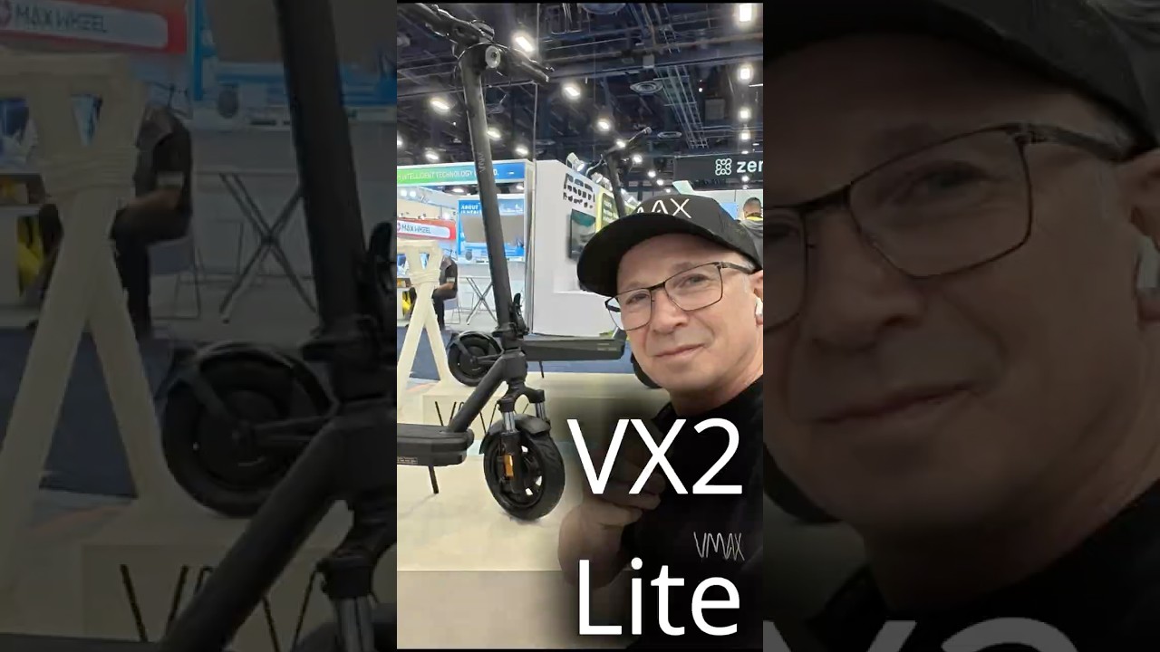 Представлен новый электросамокат VMAX VX2 Lite!