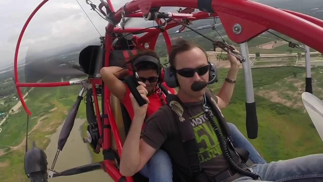 Paramotor Trike Thailand - GoPro
