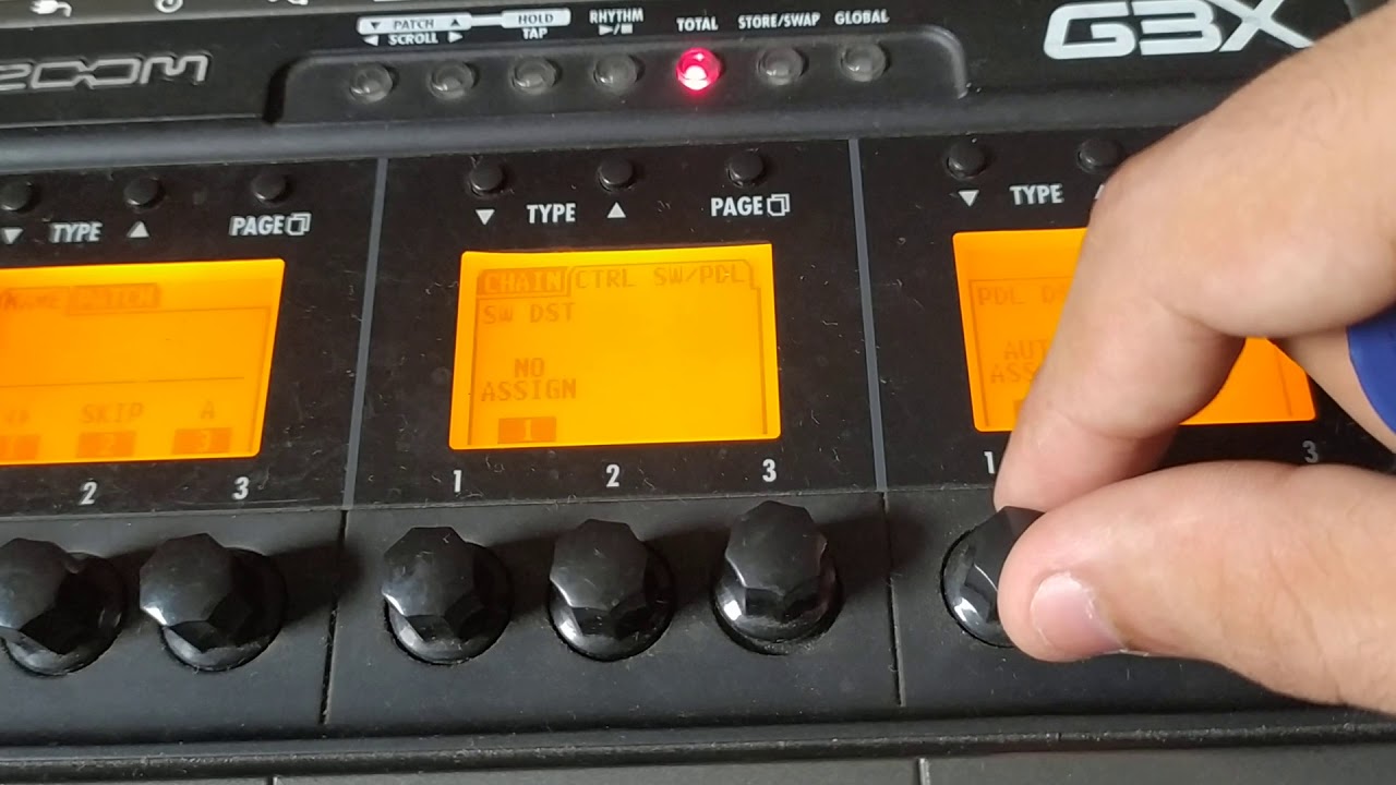 Configurando Pedal de Volume na Zoom G3X