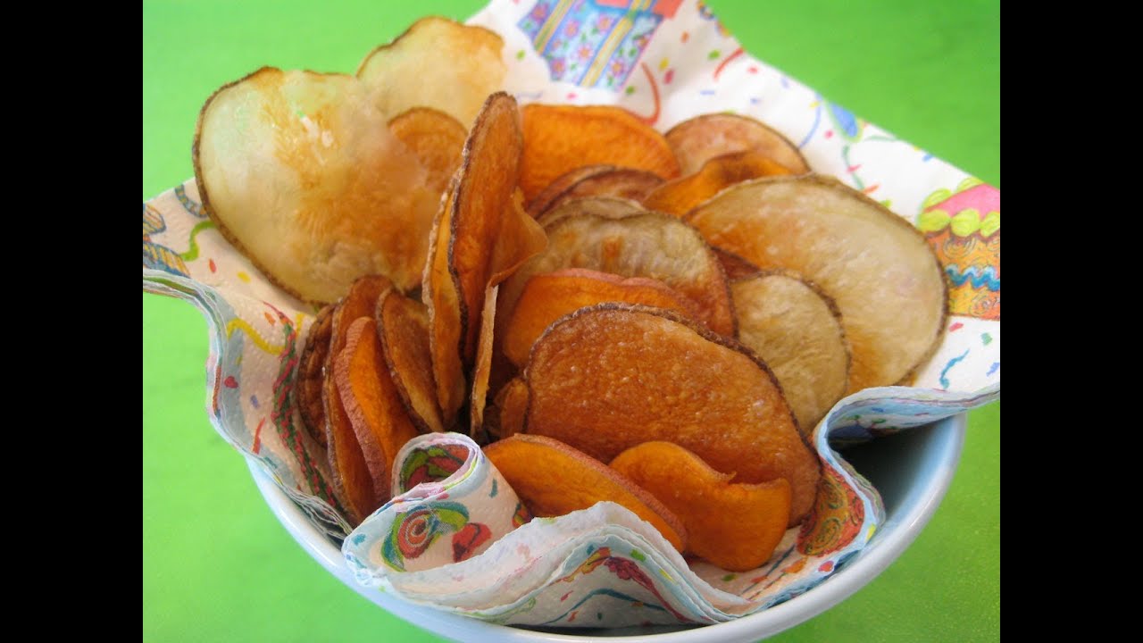 Snack Food Recipe for Kids: How to Make Potato Chips with Children - Weelicious
