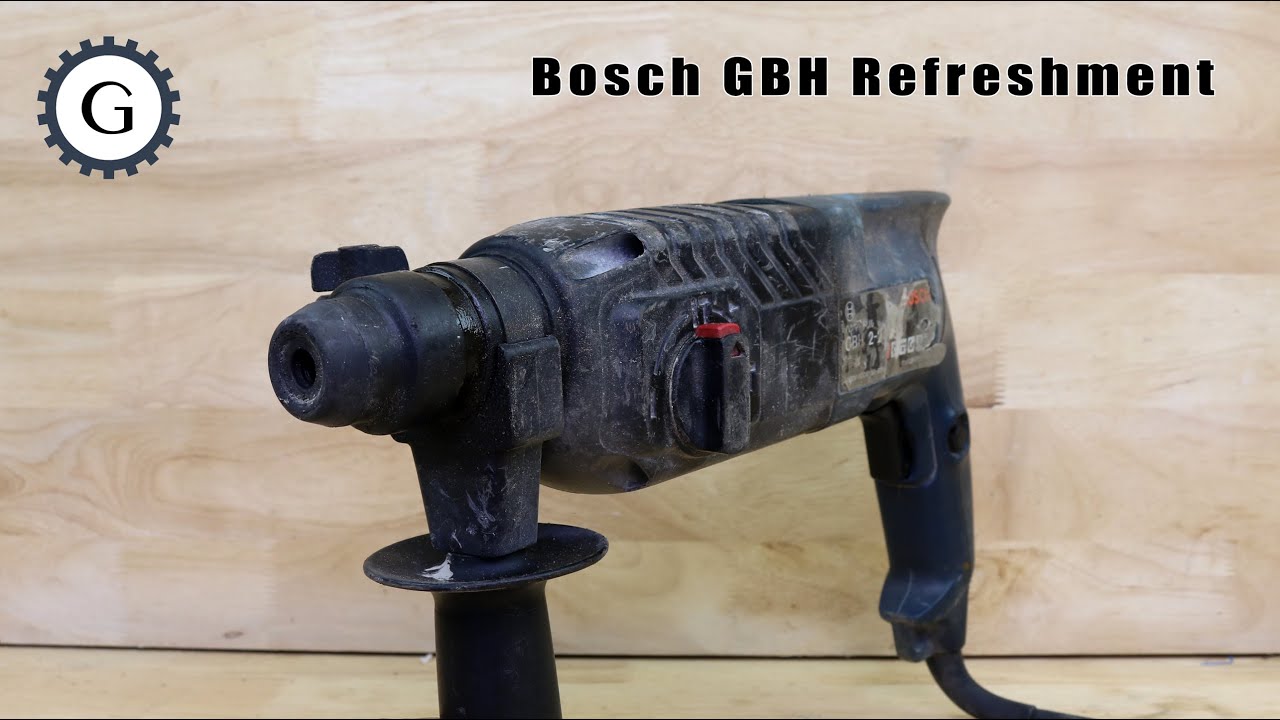 Bosch Hammer Drill Refreshment | Bosch GBH 2-24 DSR disassemble
