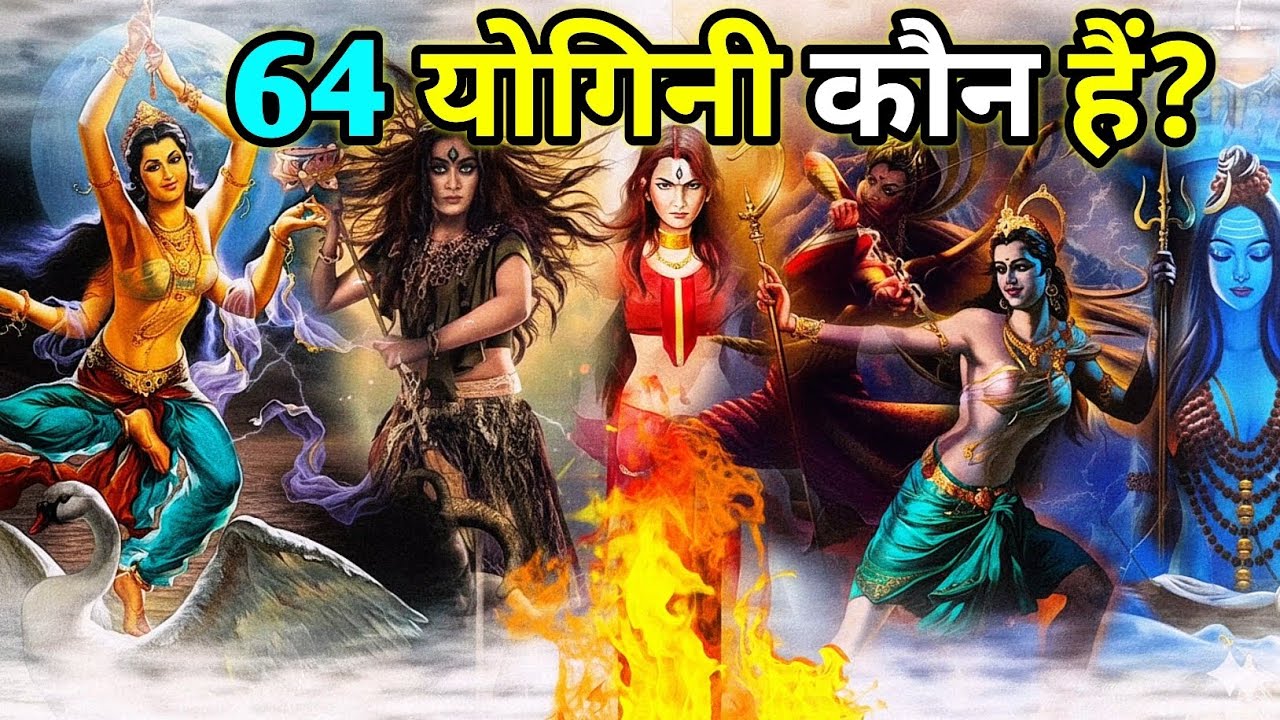 64 योगिनियाँ कौन हैं? The Hidden Power of Chausath Yoginis | Mystical Secrets of Hindu Goddesses