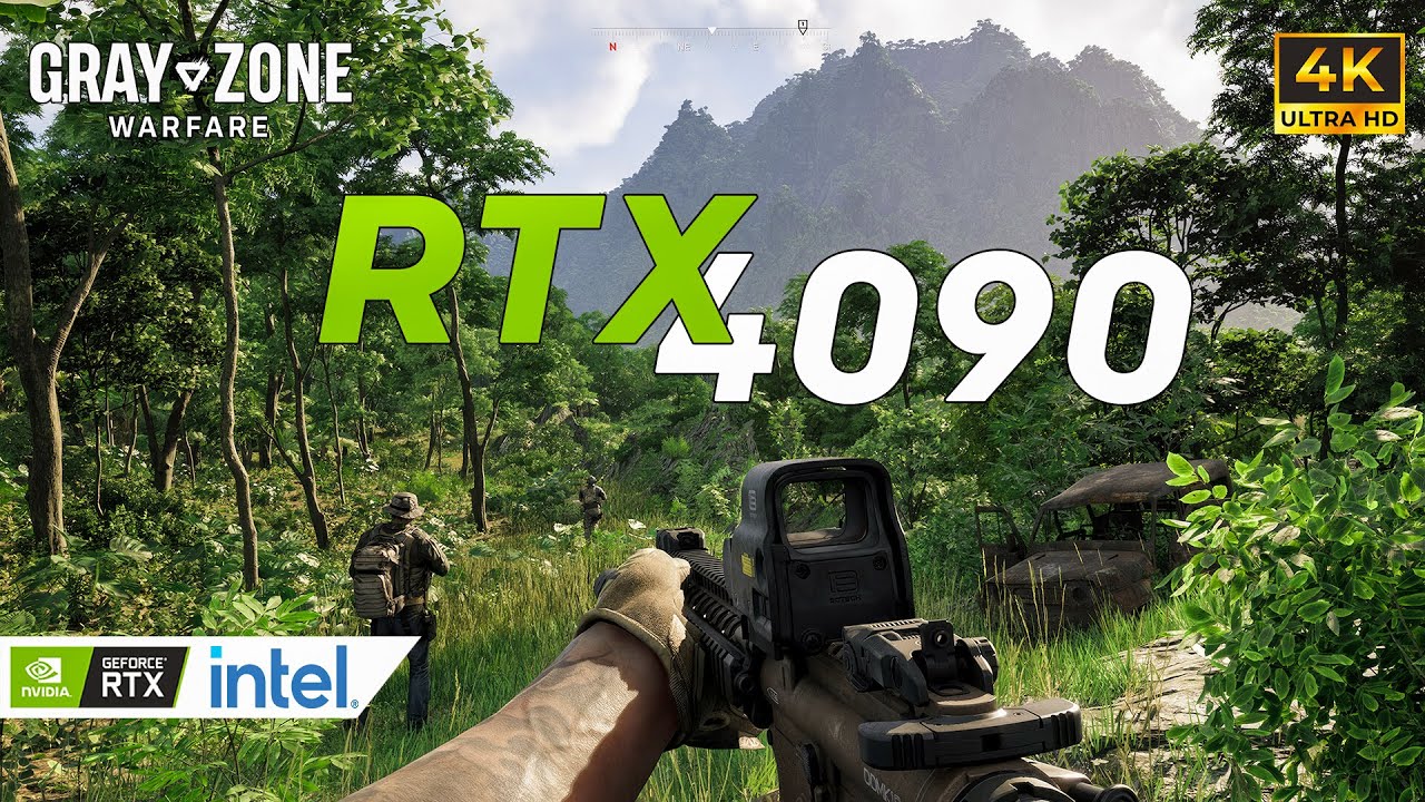 Gray Zone Warfare | RTX 4090 24GB | 4K Ultra Graphics DLAA ON