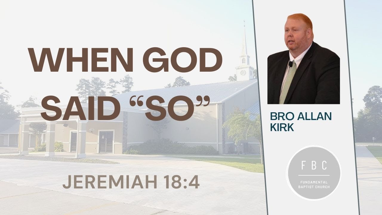 When God Said 