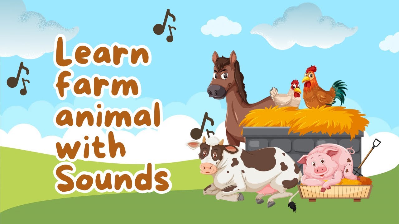 Guess the Farm Animal by Sound! | Kids Learning video | Early Education for toddlers 