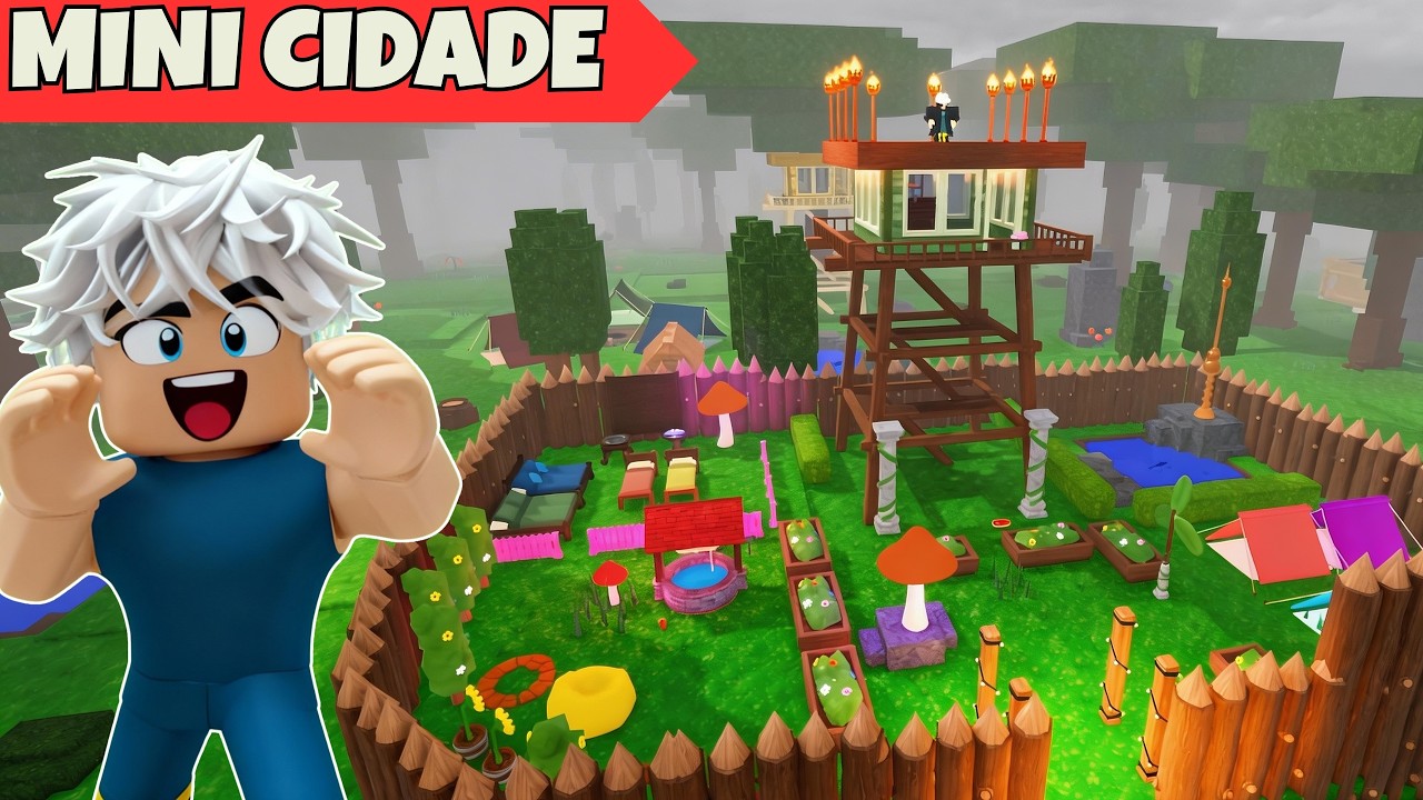 CRIEI UMA BASE NO OBSERVARTORIO DO 99 NOITES NA FLORESTA!