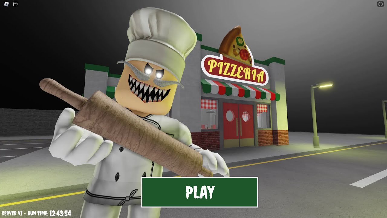 Escape Papa Pizza's Pizzaria #roblox #shorts #robloxgames
