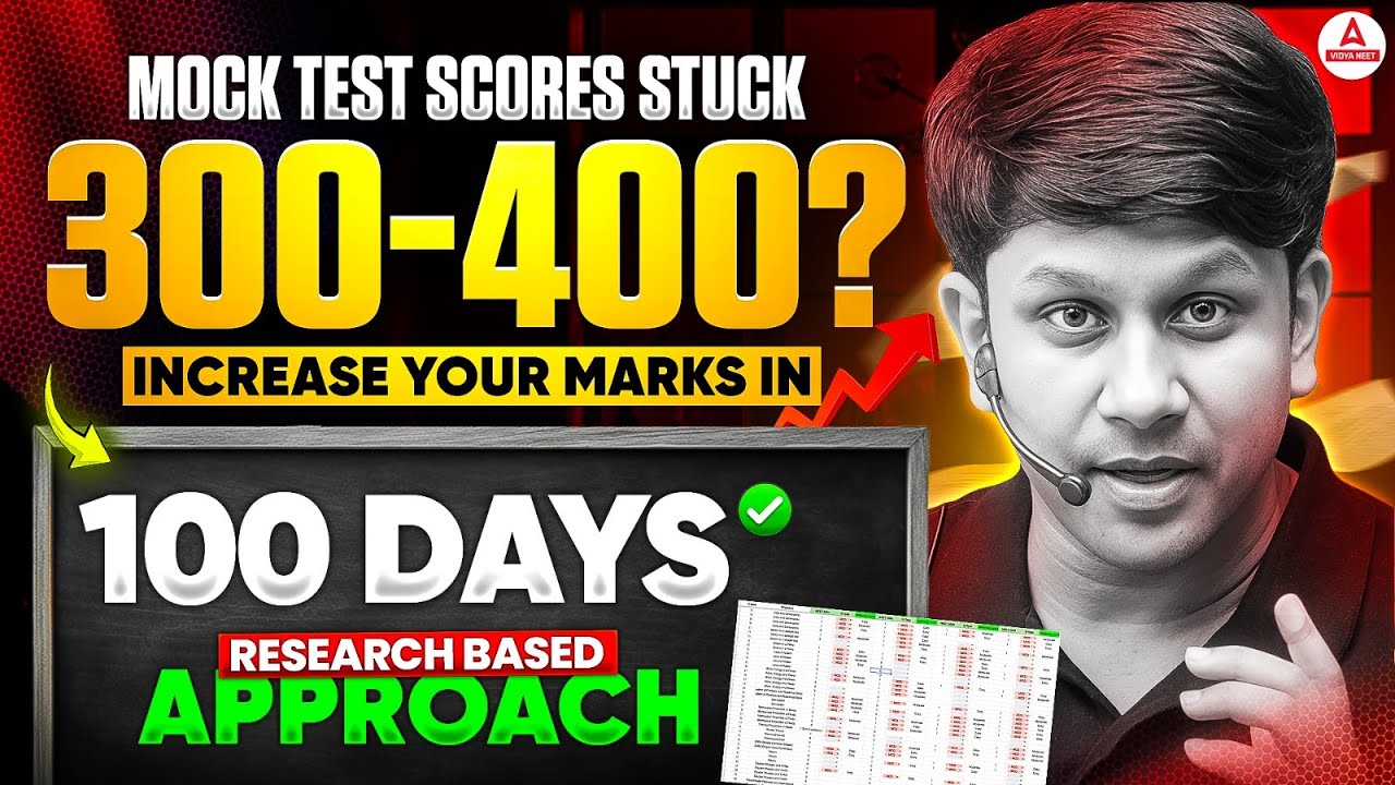 How to Increase NEET Mock Test Marks? | GG Sir’s Research Based Strategy for NEET 2026
