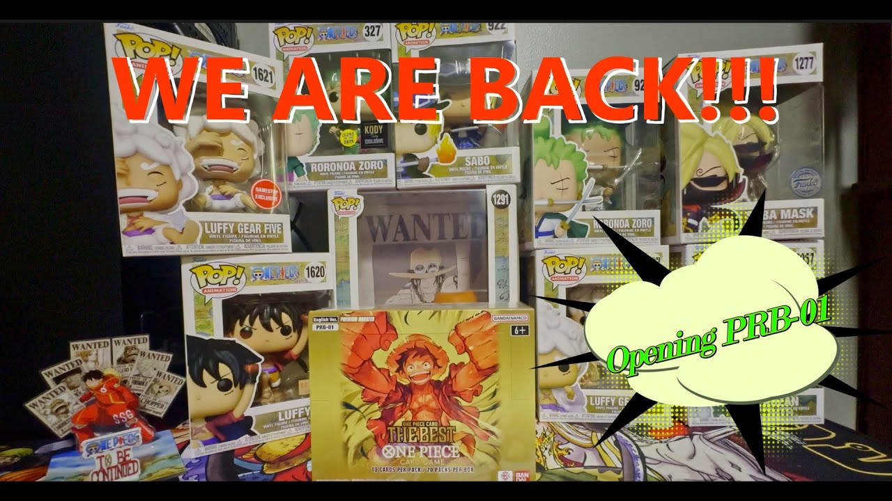 PRB-01 Premium Booster Box!! HUGE One Piece Pulls!!