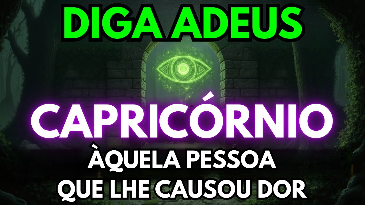 ♑🔥 CAPRICÓRNIO – É ASSIM QUE A PESSOA QUE TE CAUSOU DOR DESAPARECE… SEM PIEDADE! 💥