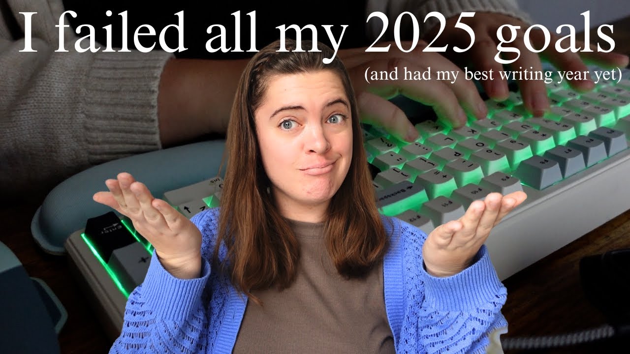 the ultimate mixed bag | 2025 writing recap and 2026 writing goals (there may be tears) #2025recap