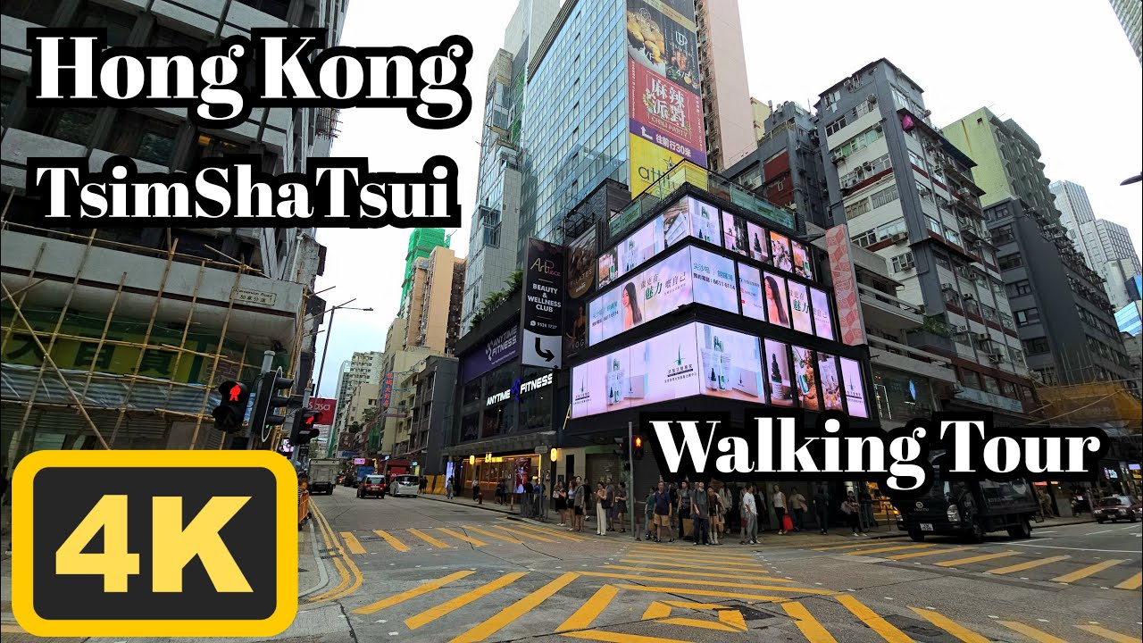 Walking in Tsim Sha Tsui | 4K Hong Kong Street Tour | ASMR City Walk | July 2025