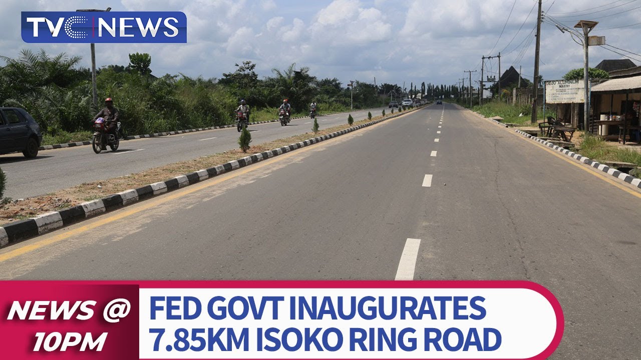 (VIDEO) Fed Govt Inaugurates 7.85km Isoko Ring Road In Delta State