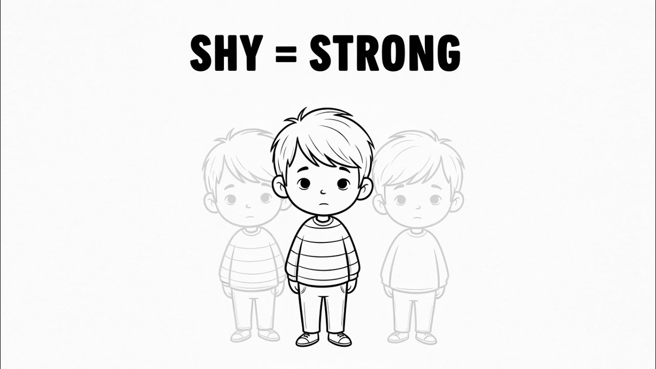Shy=Strong#confidence #animation #emotionalstrength #buildconfidence 