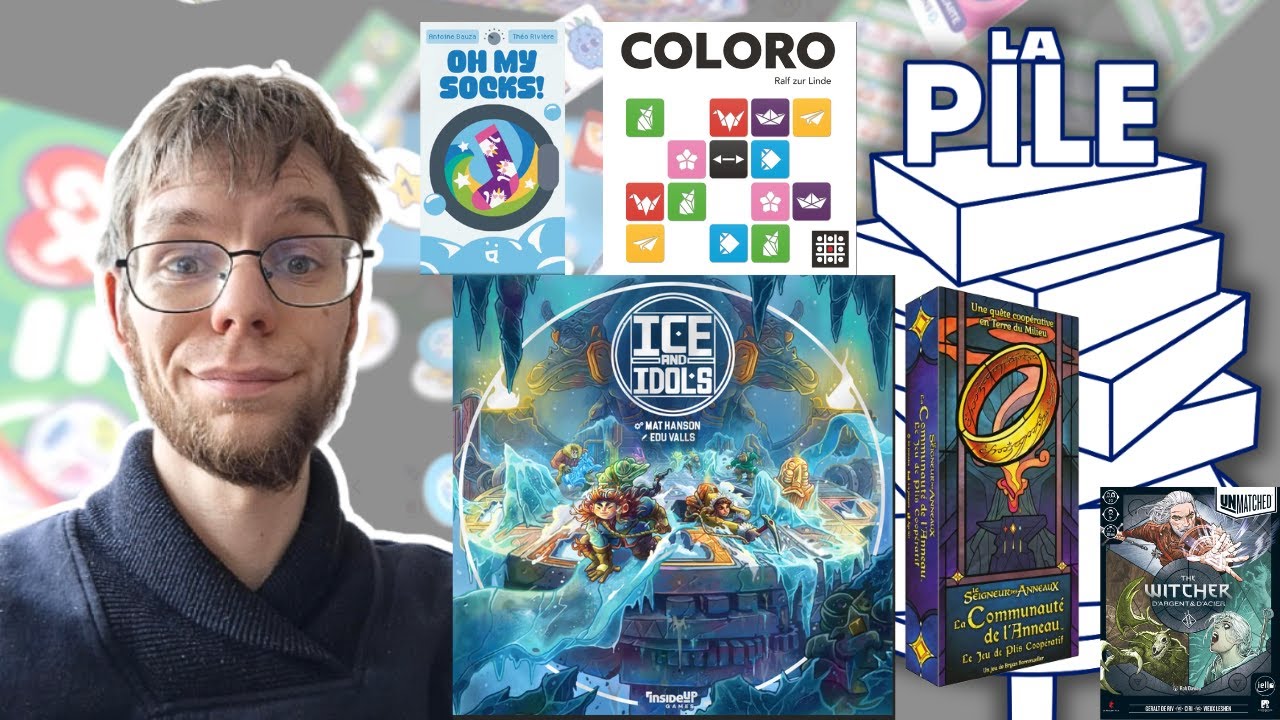 On N'ARRÊTE PLUS d'y jouer ! · La Pile #24 (Miams, Ice and Idols, Coloro, Oh my socks...)
