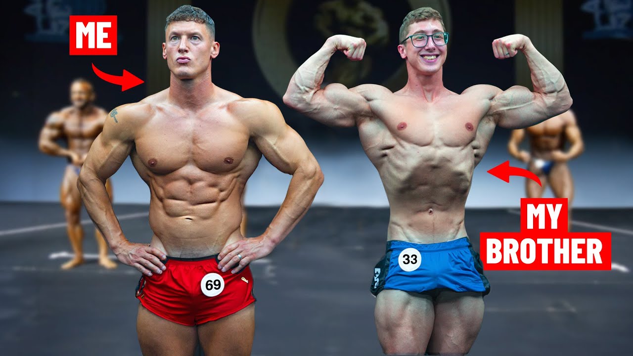 My Brother Challenged me to a Natural Bodybuilding Show