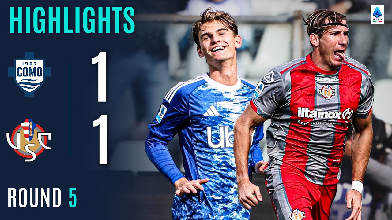 COMO-CREMONESE 1-1 | HIGHLIGHTS | Baschirotto keeps Cremonese undefeated! | Serie A 2025/26
