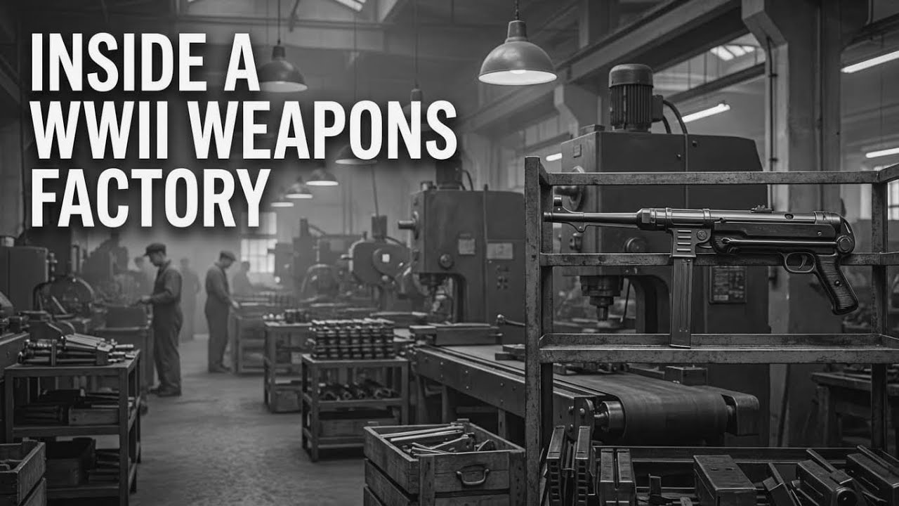 Inside a WWII German MP40 Factory   From Workshop to Storage