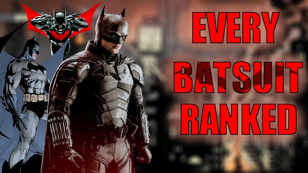 Ranking EVERY Batman Design From Worst To Best (feat. The Anomaly)