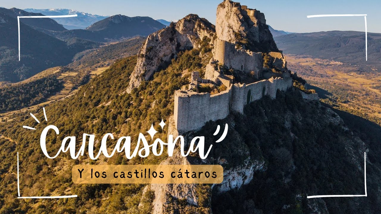 Explorando CARCASSONNE FRANCIA su ciudad amurallada y los Castillos Cátaros