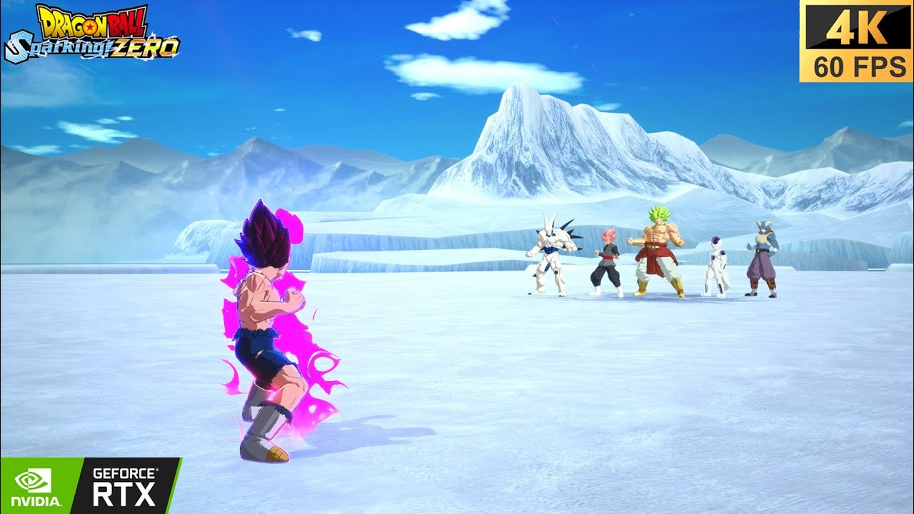 Vegeta VS Super Villain's, Epic & Intense Clash, Dragon Ball Sparking Zero, 4K 60FPS.