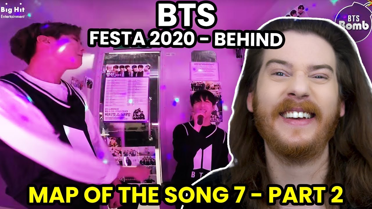 BTS: Map Of The SONG 7 Reaction [PART 2 - BANGTAN BOMB]