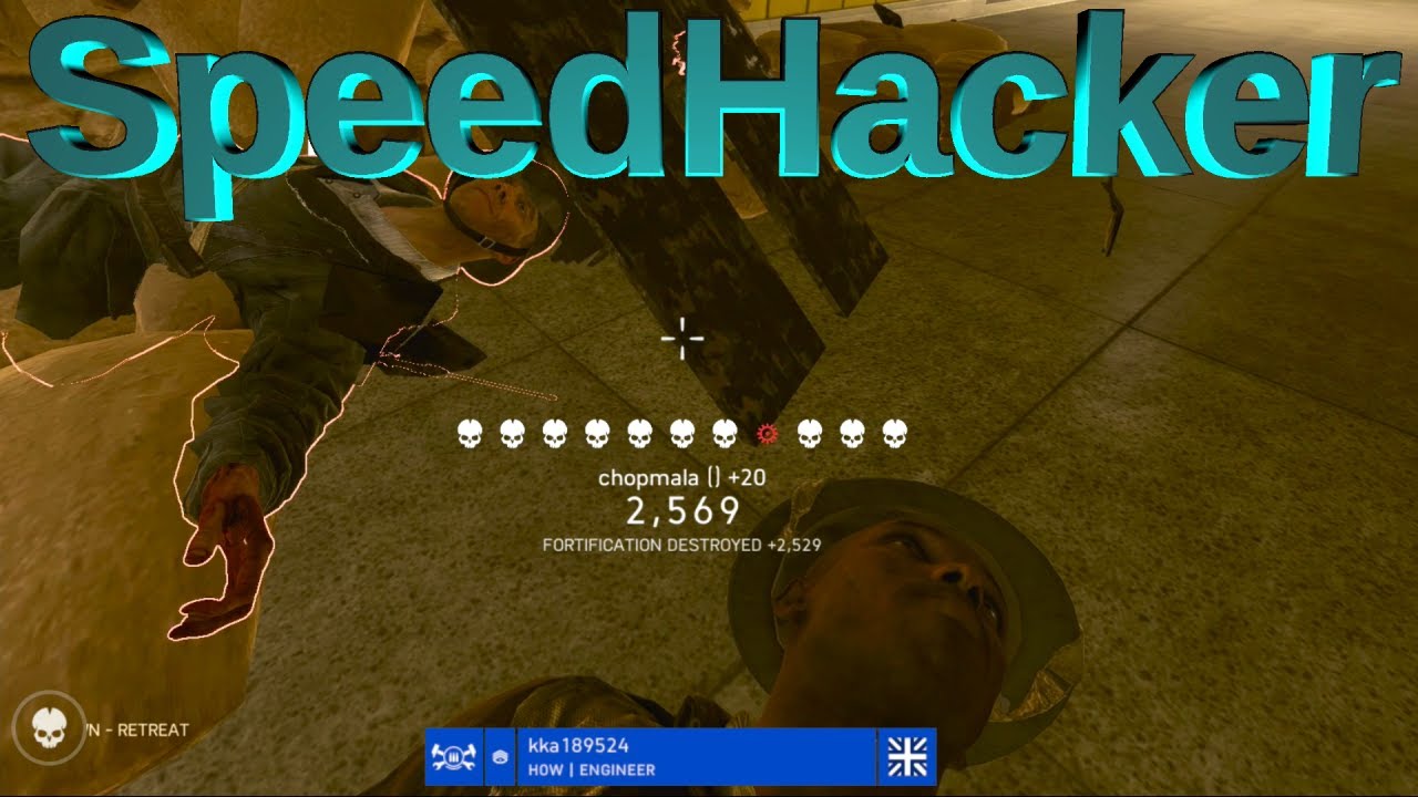 User name: kka189524 - Battlefield 5 Spectating A Blatant Cheater using SpeedHack - Part 1