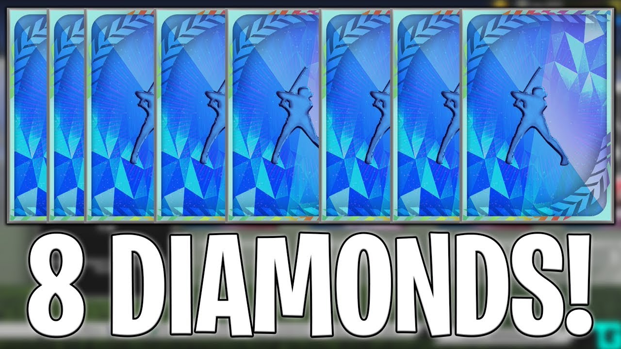 8 DIAMONDS IN 1 PACK OPENING! MLB The Show 19 Diamond Dynasty Pack Opening