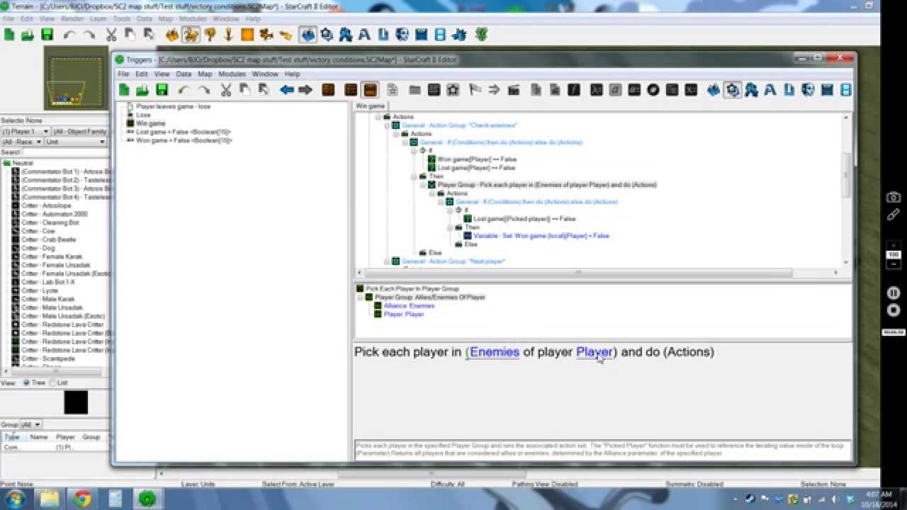 Emulating Melee Victory/Defeat [SC2 Editor - Lazy Tutorial]
